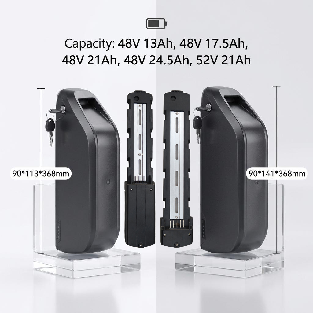 Ebike Battery 48V 20Ah Hailong - 48볼트 하이롱 전기자전거 배터리 48V 13Ah