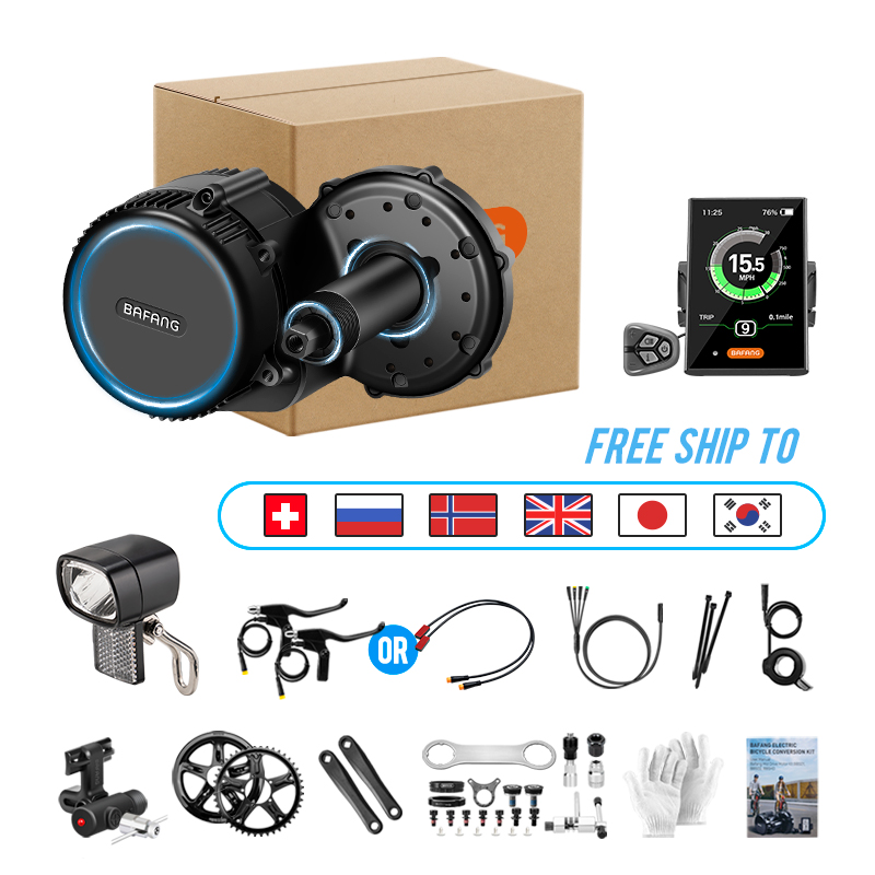 Bafang Bbs02B 48V 750W Mid Drive Kit - 바팡 UART 미드 드라이브 모터 750W