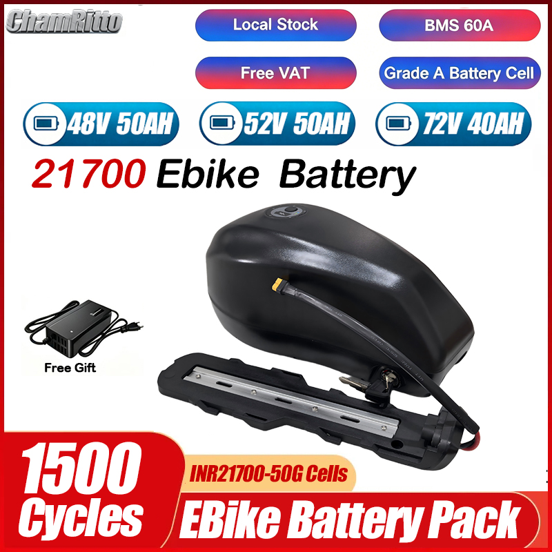 Electric Bicycle Battery 72V 30Ah - 48V 72V 52V 60V 전기자전거 연료탱크