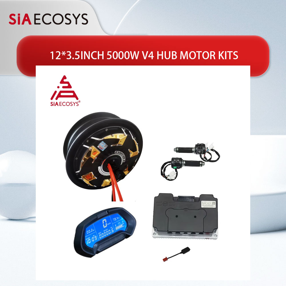 72V 5000W Hub Motor Kit - QS 모터 12*3.5인치 5000W V4 72V
