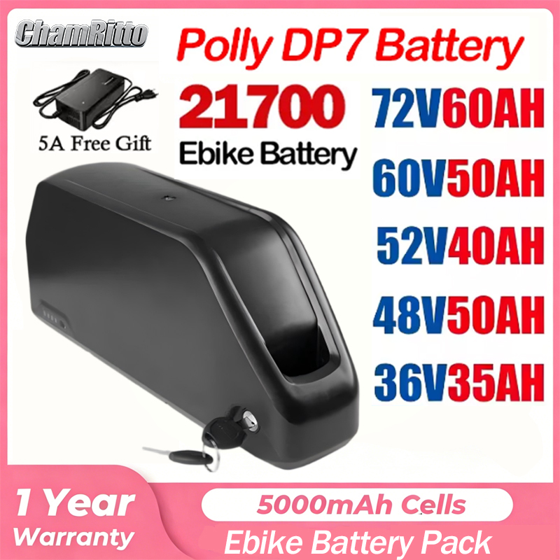 Electric Bicycle Battery 72V 30Ah - 52V50Ah 하이롱 폴리 48V 60V 36V