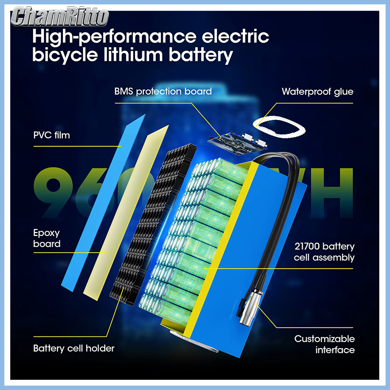 48V 52V 전기 자전거 챔라이더 21700 배터리  - Electric Bicycle Battery 72V 30Ah 리뷰 및 가격