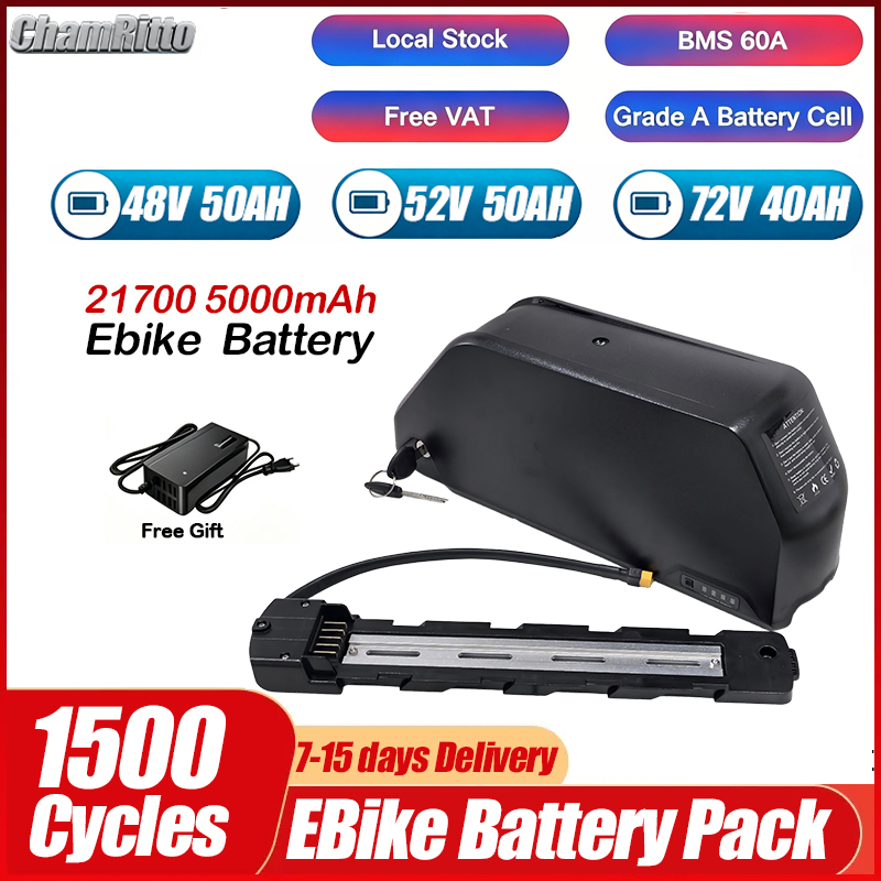 전기 자전거 36V 48V 52V 25Ah 30Ah 4 - Electric Bicycle Battery 72V 30Ah 리뷰 및 가격