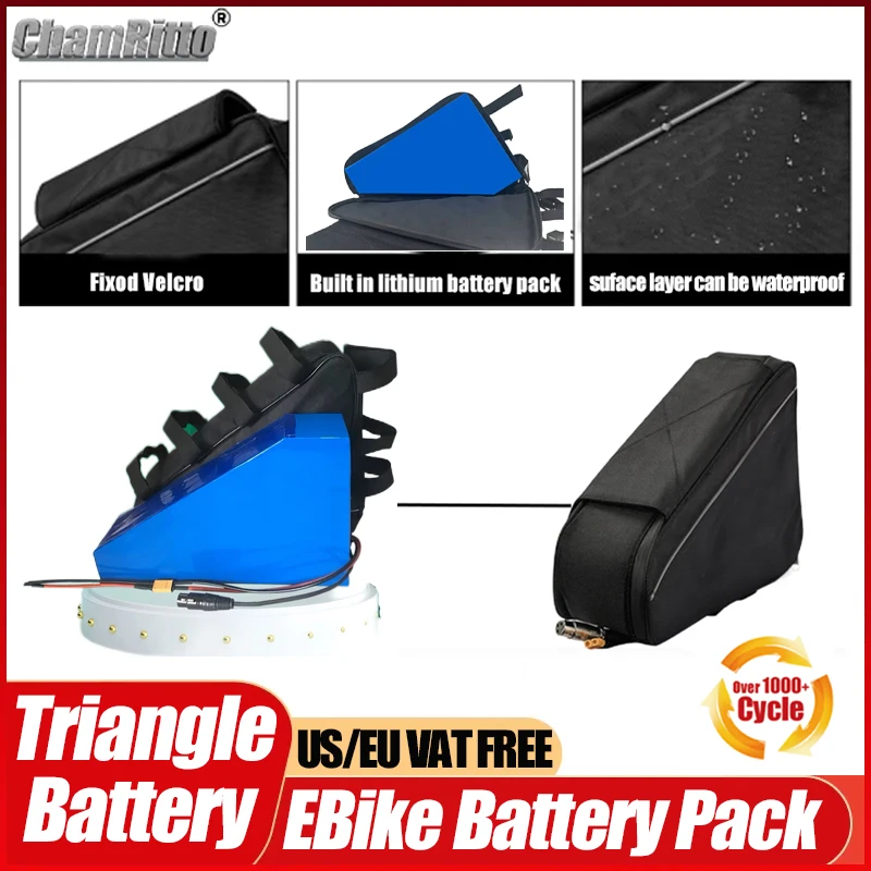 전기 자전거 챔 라이더 배터리 ebike 트라이앵글 7 - Electric Bicycle Battery 72V 30Ah 리뷰 및 가격