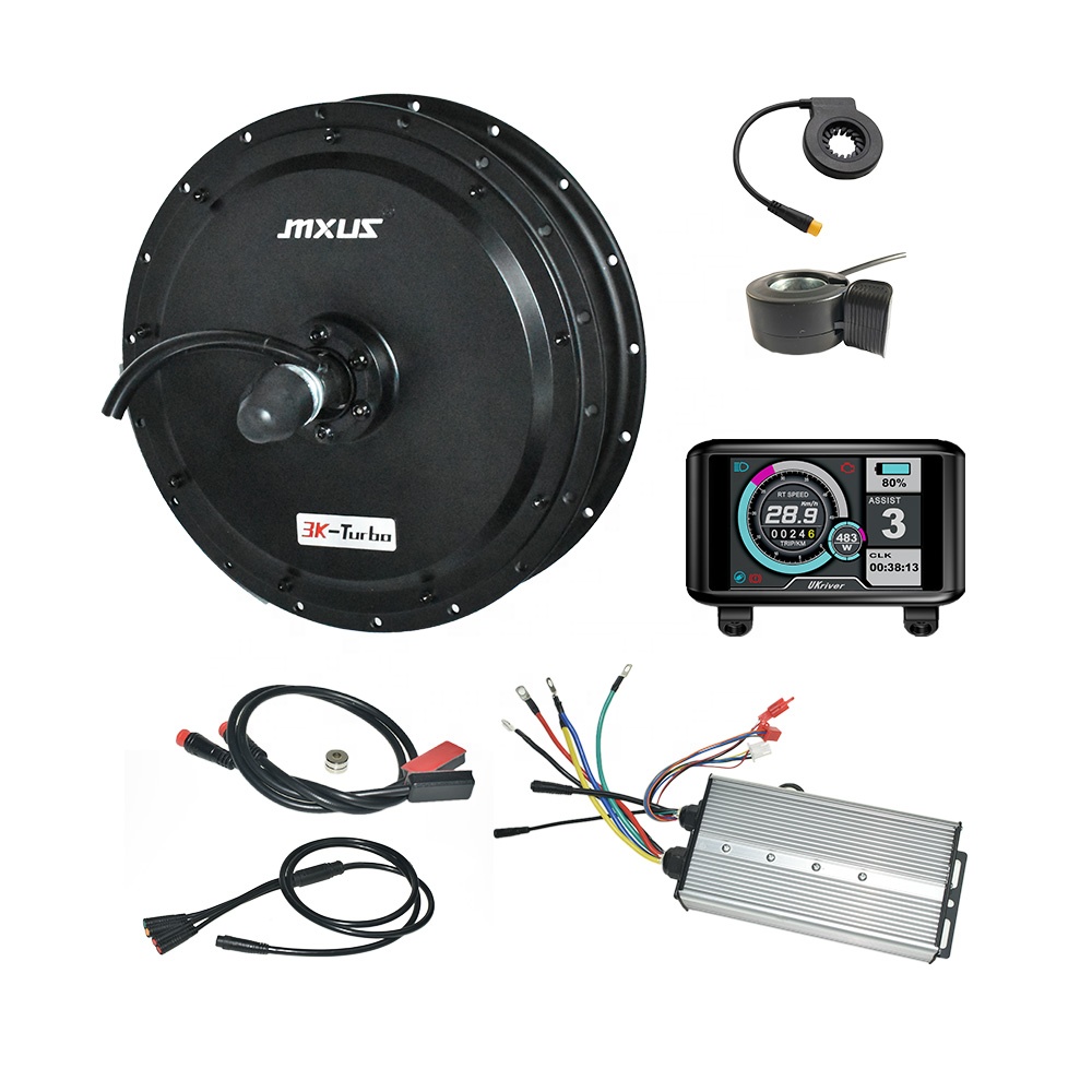 MXUS 전기 자전거 135mm 오토바이 72V 80A - Ebike Conversion Kit 72V 3000W 리뷰 및 가격
