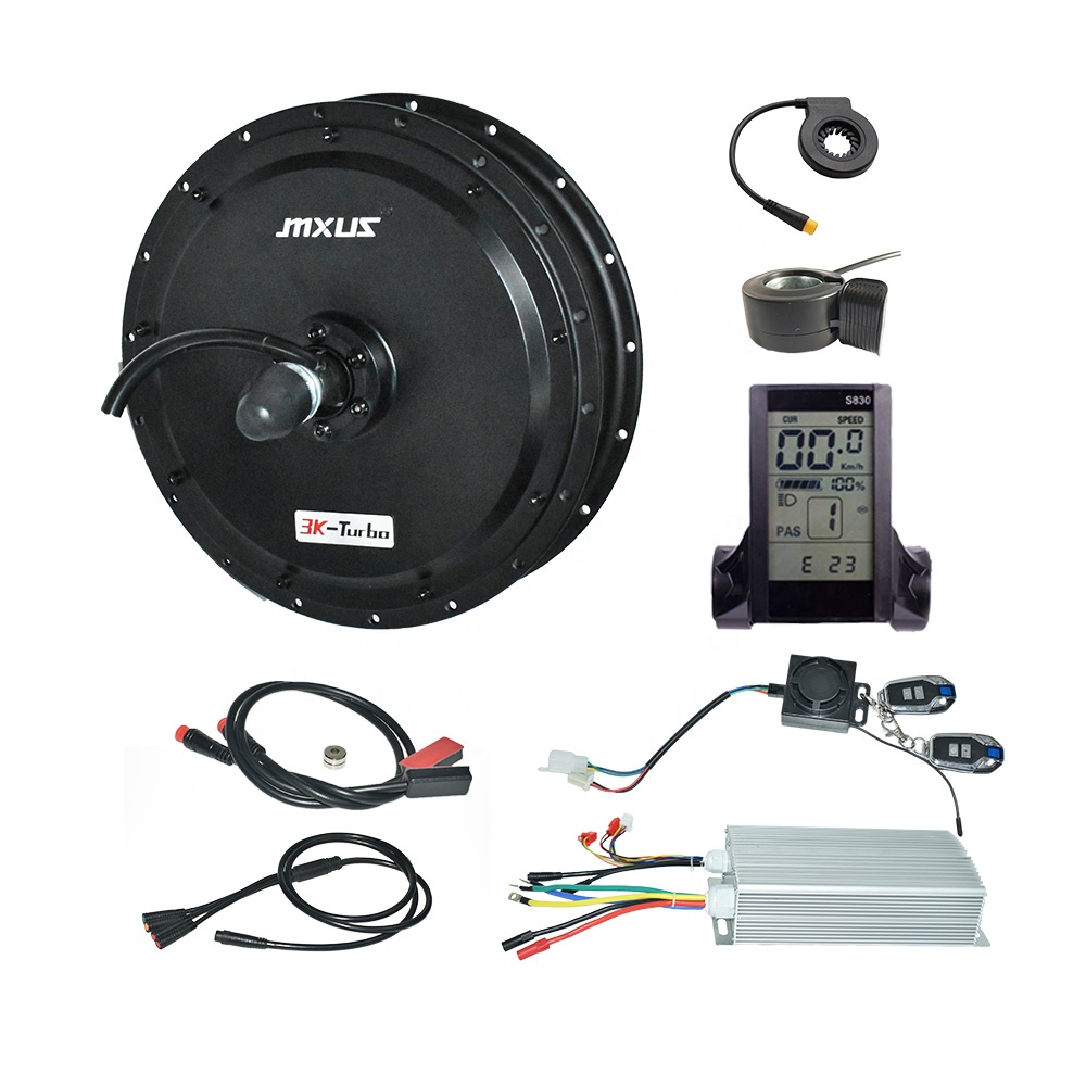 MXUS 전기 자전거 135mm 오토바이 72V 80A - Ebike Conversion Kit 72V 3000W 리뷰 및 가격