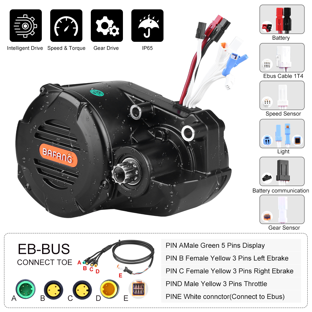 바팡 M620 G510 48V 52V 1000W UAR - Mid Drive Motor Kit 52V 1000W 리뷰 및 가격