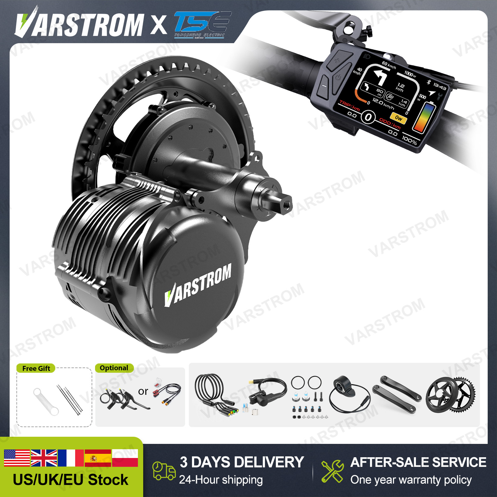 [미국 3일 빠른 배송] 통셩 500W TSDZ2B 미 - Tongsheng Tsdz2B Mid Drive Motor 리뷰 및 가격
