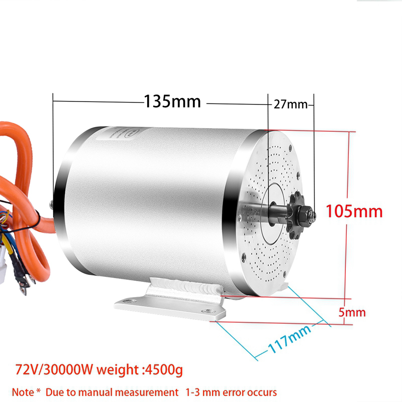 3000W 72V 모터 변환 키트 전기 브러시리스 모터 - Ebike Conversion Kit 72V 3000W 리뷰 및 가격