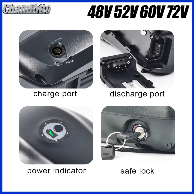 48V 72V 52V 60V 전기자전거 연료탱크 배터리 - Electric Bicycle Battery 72V 30Ah 리뷰 및 가격