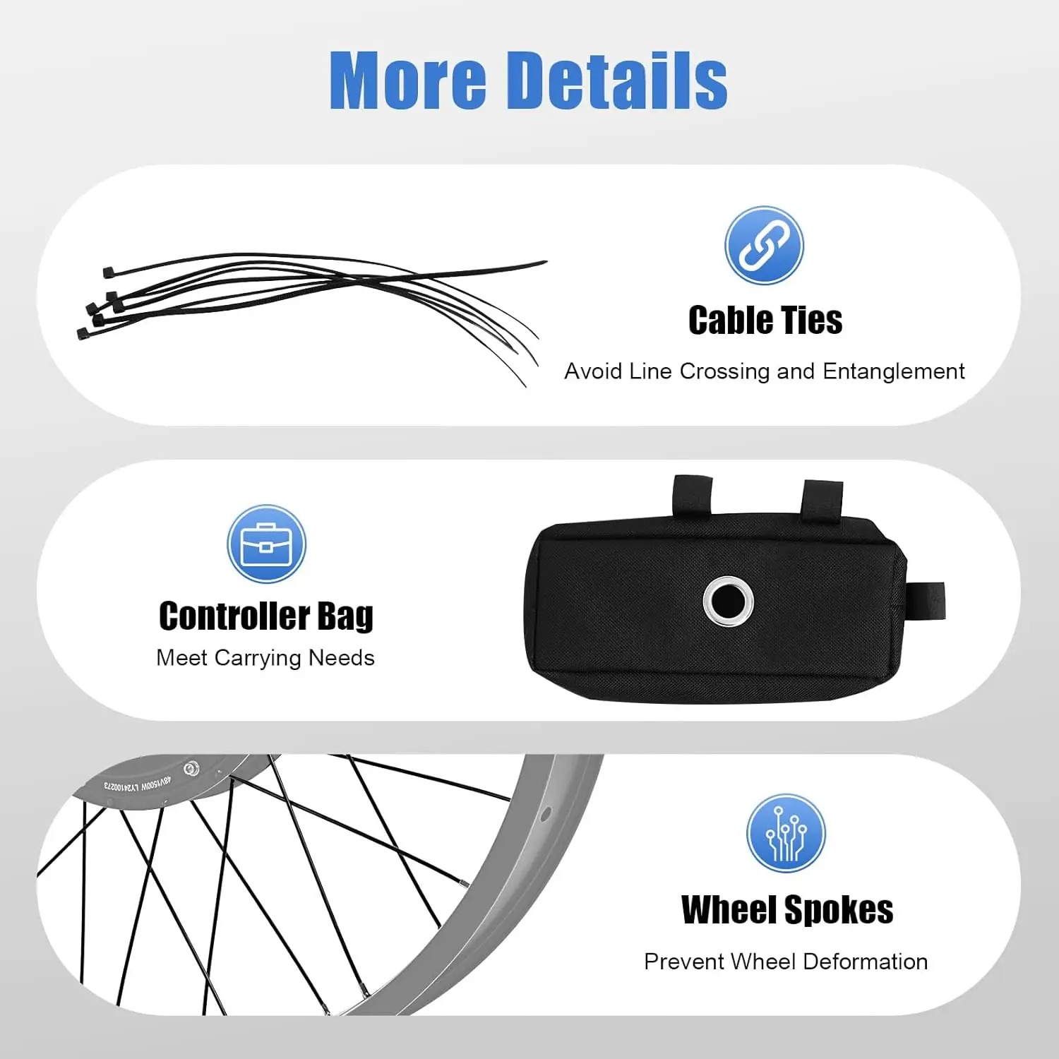 48V 1500W 전기 자전거 개조 키트 26인치 스노 - Ebike Conversion Kit 72V 3000W 리뷰 및 가격