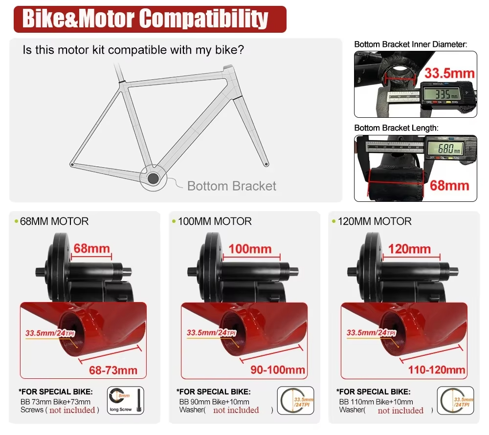 바팡 1000W BBSHD 미드 드라이브 모터 48V  - Mid Drive Motor Kit 52V 1000W 리뷰 및 가격
