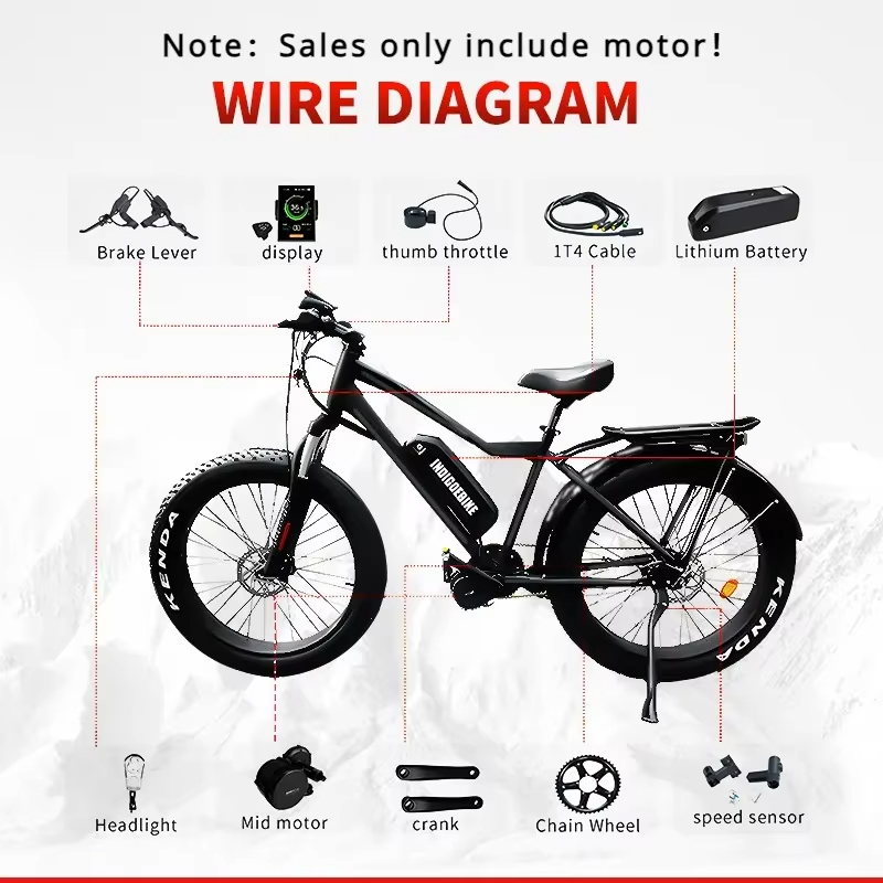 바팡 1000W BBSHD 미드 드라이브 모터 48V  - Mid Drive Motor Kit 52V 1000W 리뷰 및 가격
