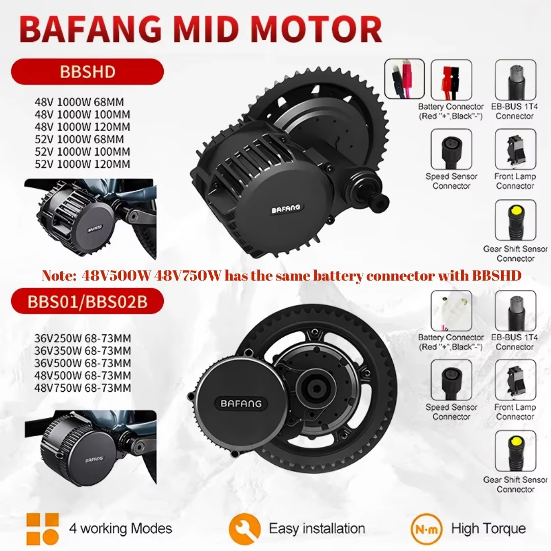 바팡 1000W BBSHD 미드 드라이브 모터 48V  - Mid Drive Motor Kit 52V 1000W 리뷰 및 가격