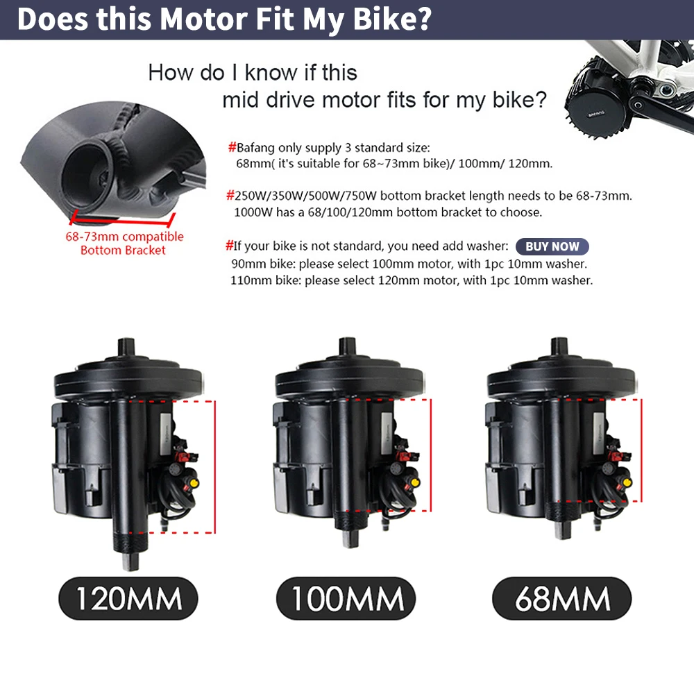 바팡 BBSHD 1000W 48V 68mm 미드 드라이 - Bafang Bbshd 1000W Conversion Kit 리뷰 및 가격